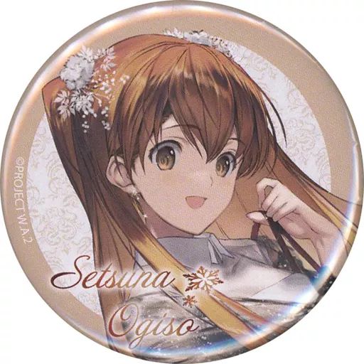 DMMスクラッチ ホワイトアルバム2 小木曽雪菜 缶バッジ