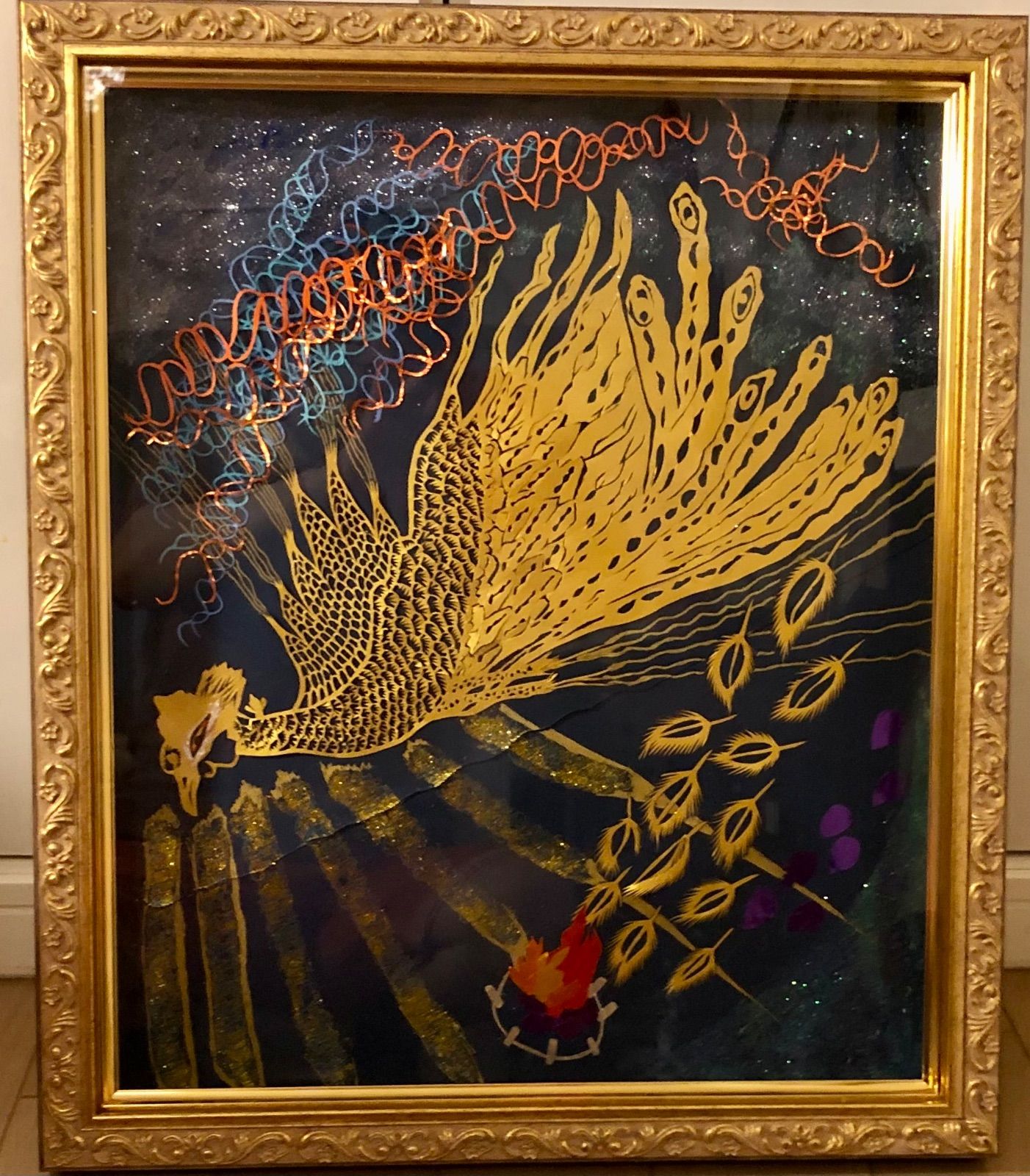 古沢岩美、「乾いた砂浜」、厳選、希少画集・額装画、限定800部、人気