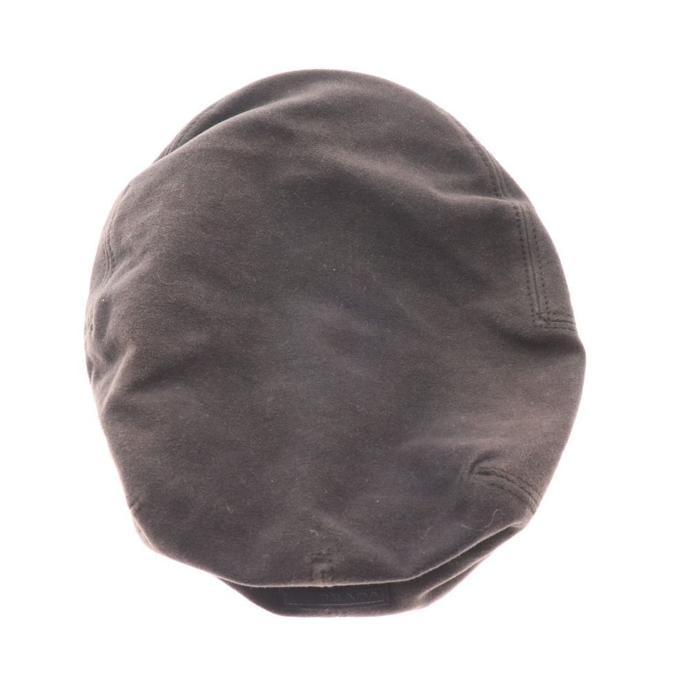 □ プラダ ハンチング キャスケット 帽子 コットン100% メンズ M