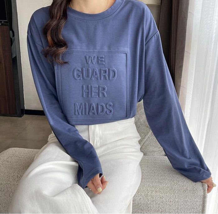 Tシャツ レディース 長袖 ゆったり トップス カットソー 秋冬 無地 シン Amazon.co.jp: カットソー レディース 長袖 長袖tシャツ 秋 無地