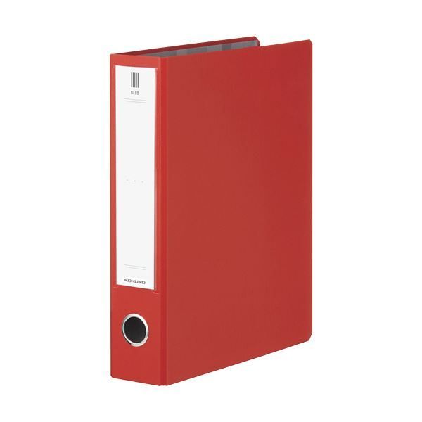 まとめ コクヨ チューブファイル NEOS A 4タテ 収容 50 mmとじ 背幅65 mm カーマインレッド フ NE 650 R 1冊