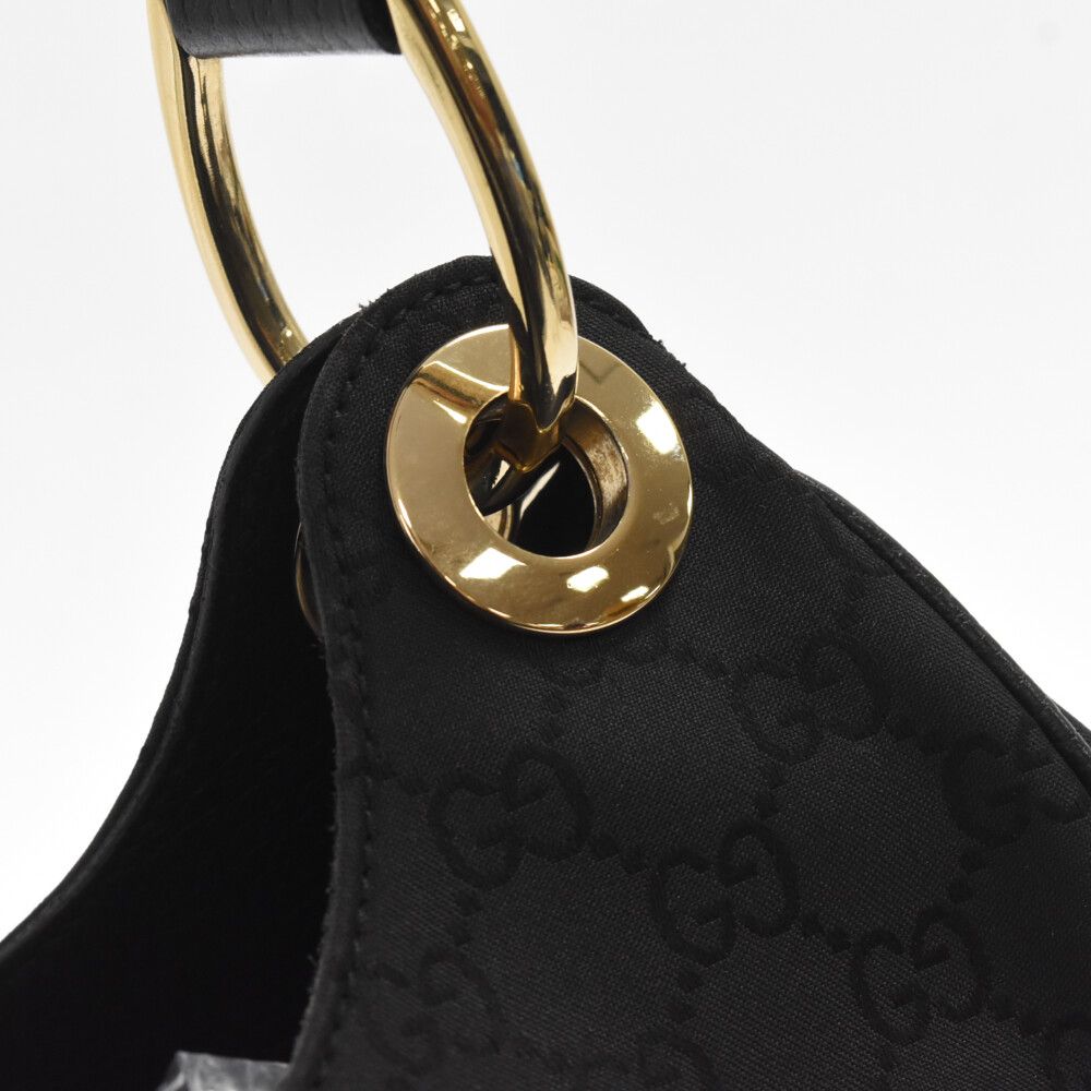 GUCCI (グッチ) GGキャンバス ショルダーバッグ セミショルダー ワン  