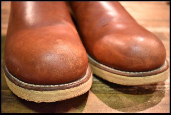 9D 良品 PT91プリント 93年】レッドウィング 2276 ペコス 赤茶