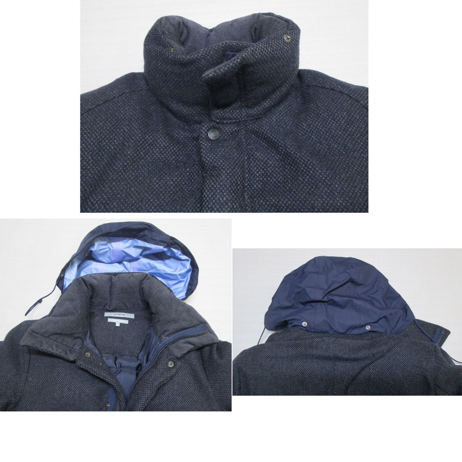 nonnative ノンネイティブ ウール ダウンジャケット - メルカリ