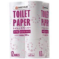 トイレットペーパーＥ ダブル96個 N041J-8P【ジョインテックス】 【２箱以上はメーカー直送品】【時間指定不可・夜間配送不可】【平日配送のみ】