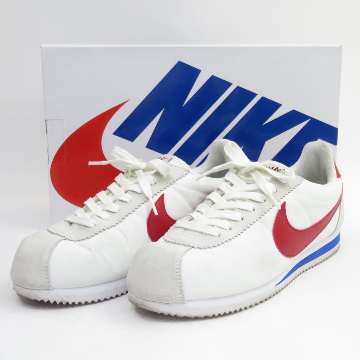 NIKE CLASSIC CORTEZ NYLON ナイキ クラシック コルテッツ 882258-101 US10.5/27.5cm 箱有 ※中古