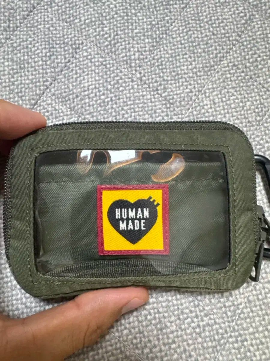 HUMAN MADE ヒューマンメイド ミリタリー カード ケース オリーブ ラブ