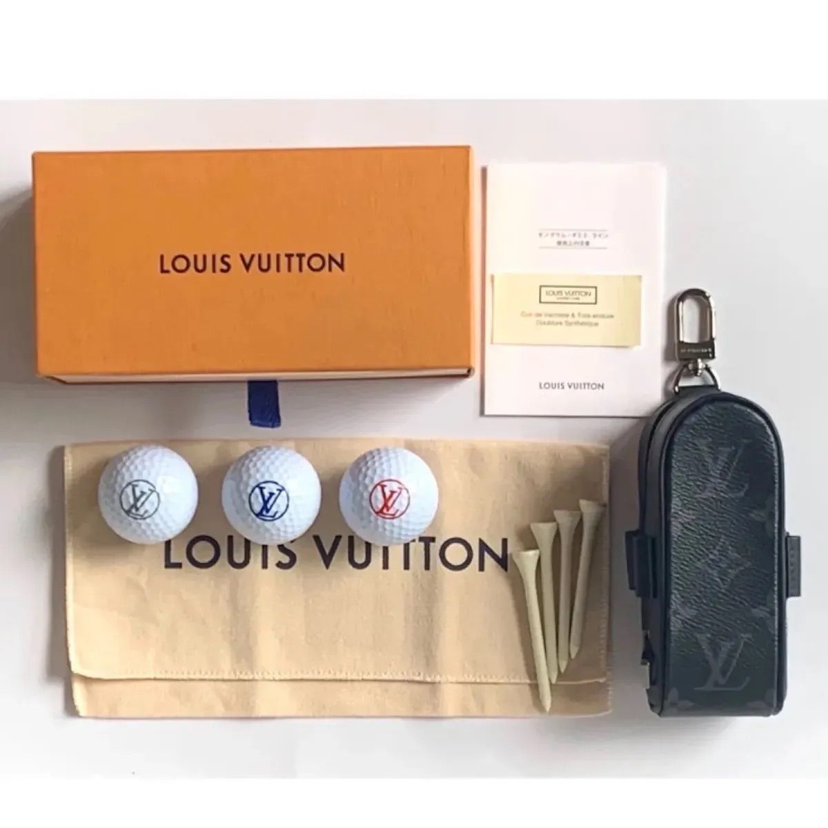 LOUIS VUITTON - LouisVuitton　ルイ・ヴィトン　セット ゴルフ・アンドリュース　GI0344　モノグラム・エクリプス　ブランド小物　ゴルフ用品　スポーツ用品 【中古】【41692T】 LouisVuitton ルイ・ヴィトン セット ゴルフ・アンドリュース