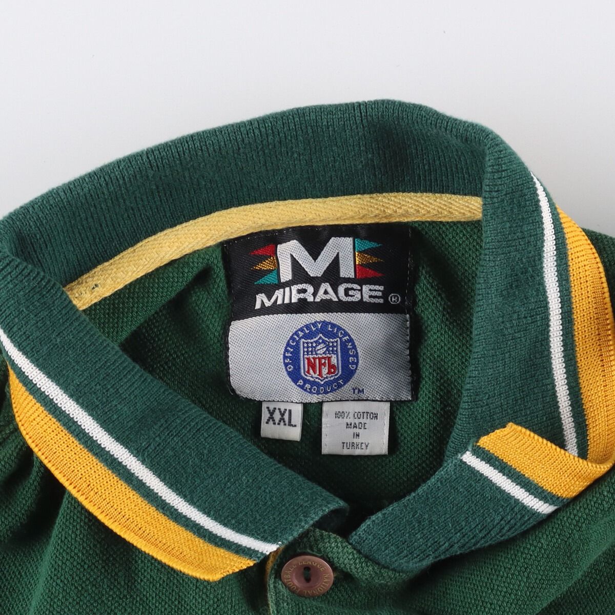 古着 MIRAGE NFL GREEN BAY PACKERS グリーンベイパッカーズ フリース 