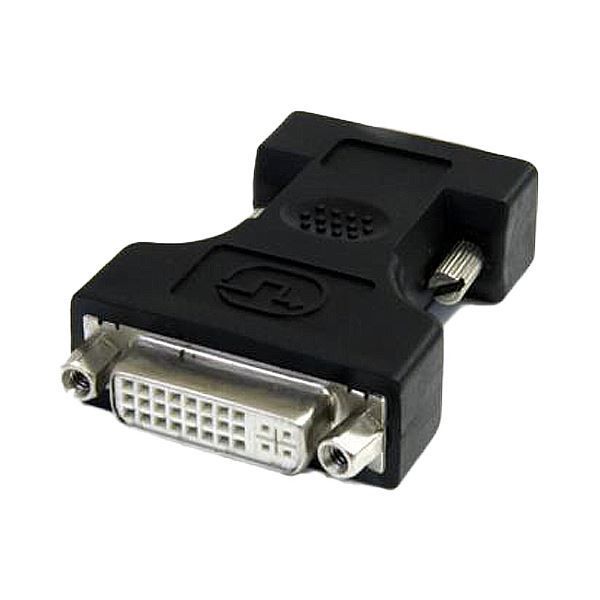 まとめ StarTech.com DVI-VGA変換コネクタ DVI-I 29ピン メス-D-Sub 15ピン オス ブラックDVIVGAFMBK 1個 ×5セット