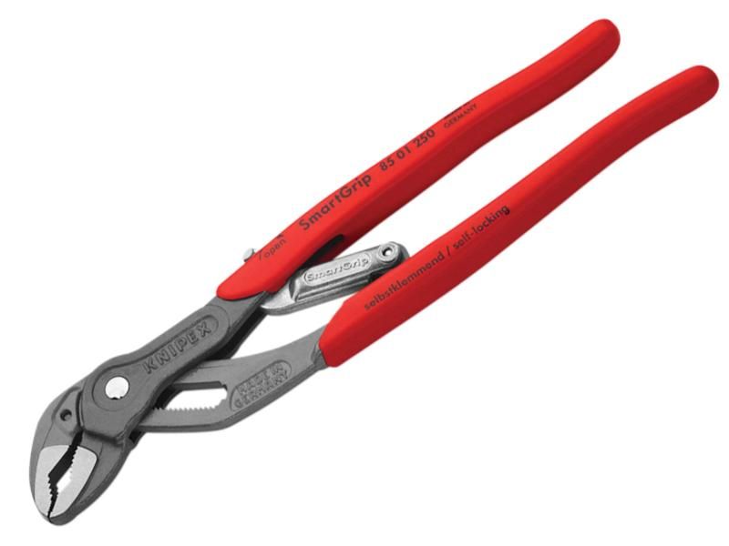 クニペックス KNIPEX 8501-250 スマートグリップ ウォーターポンププライヤー SB