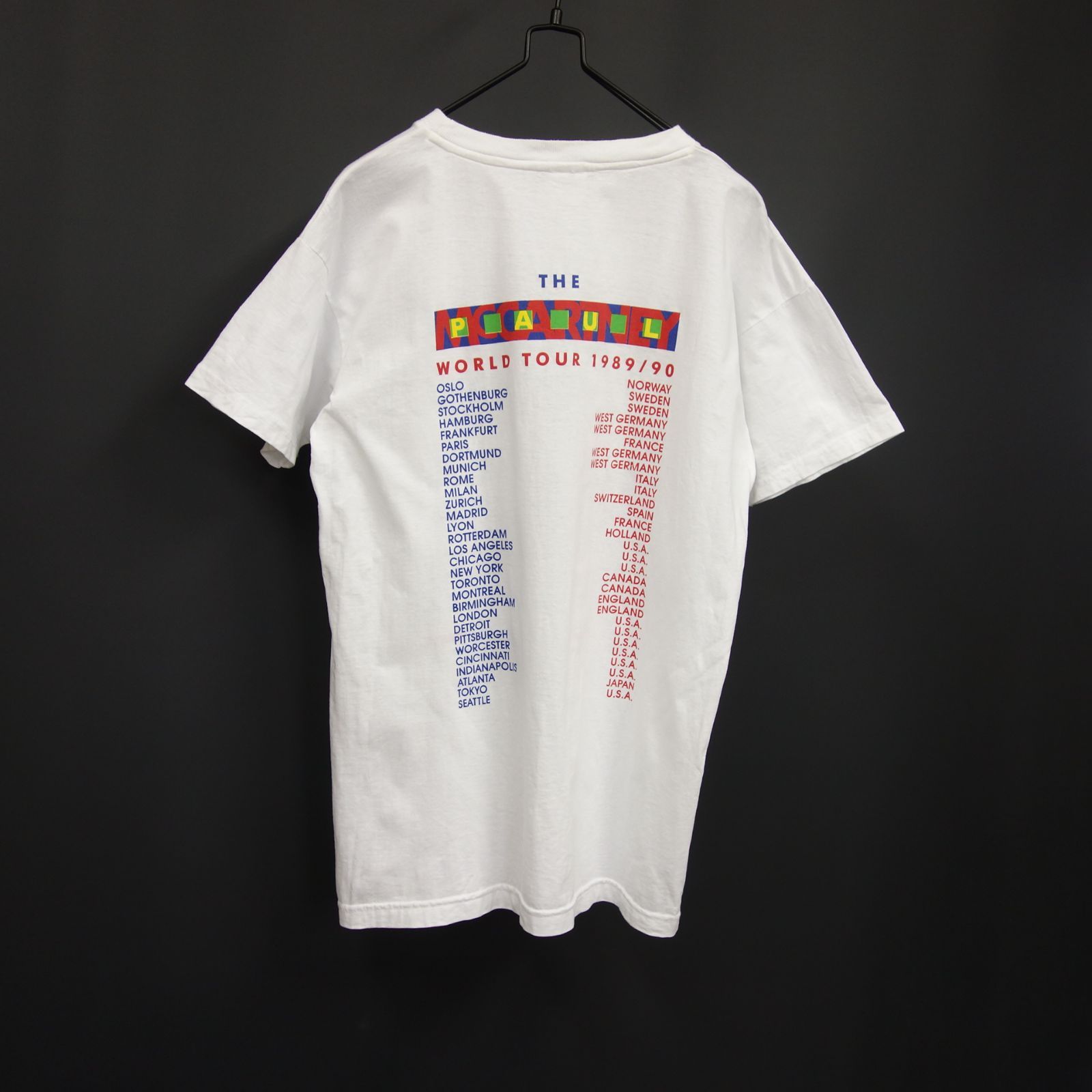 80s VINTAGE ポールマッカートニー プリントTシャツ 半袖 ビートルズ
