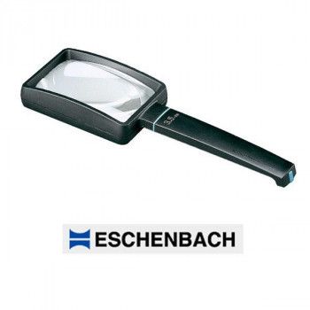 2655750 エッシェンバッハ ブラックルーペ3.5倍角型