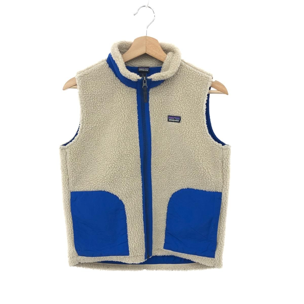 patagonia パタゴニア フリースベスト STY65619 ブルー/ベージュ 