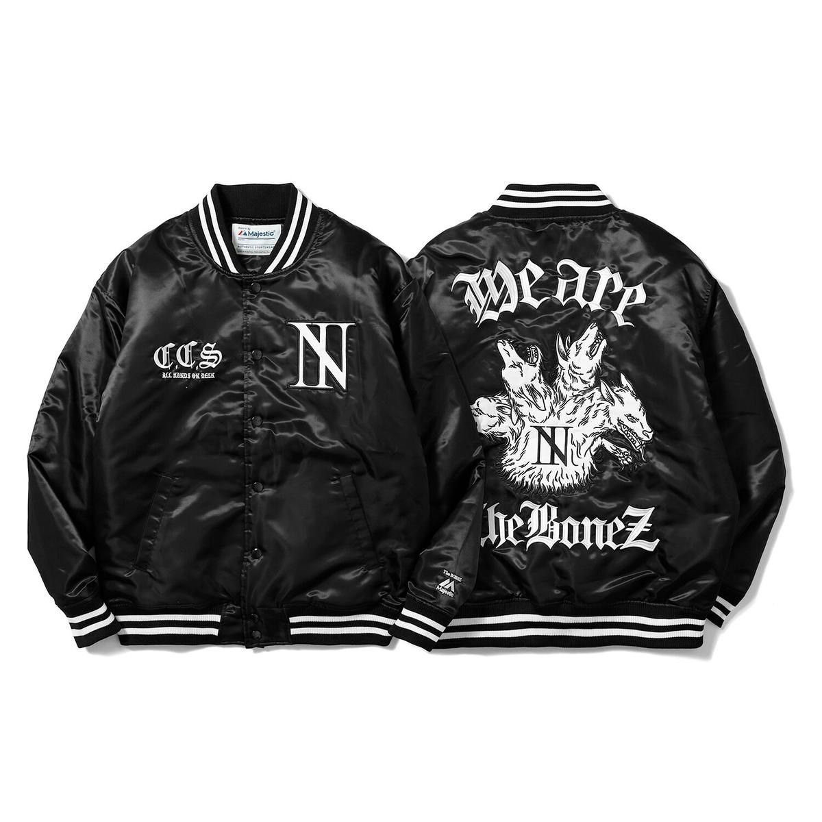 マジェスティックThe BONEZ 2021 TEAM STADIUM JACKET - スタジャン