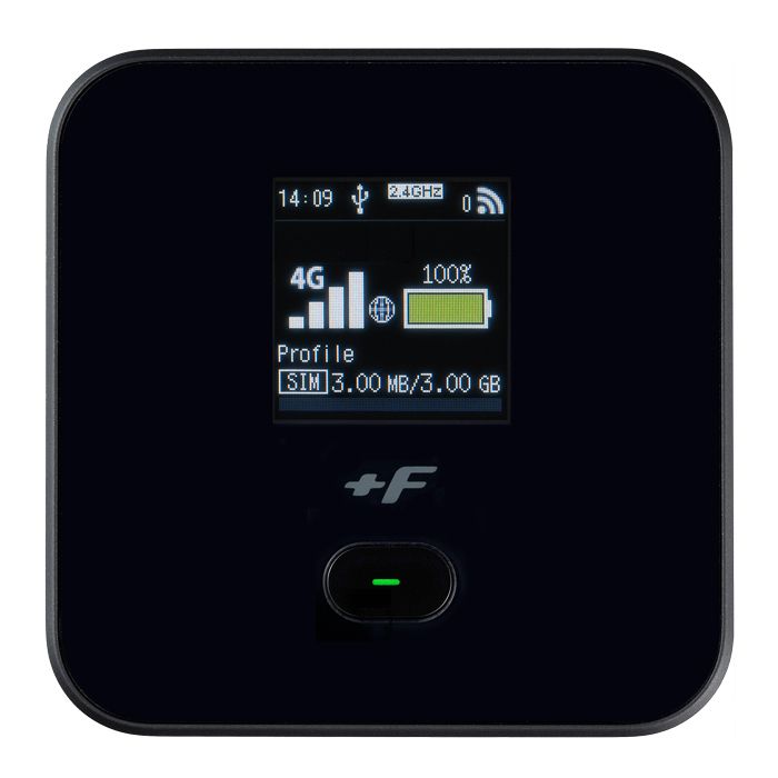 富士ソフト F FS045W SIMフリー 4G対応 モバイルルーター FS045WMB1 本体 最大接続台数15台 ポケットWi-Fi