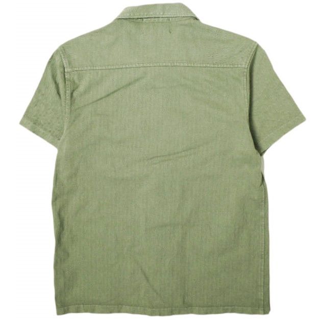 RRL ダブルアールエル コットンヘリンボーンキャンプシャツ S