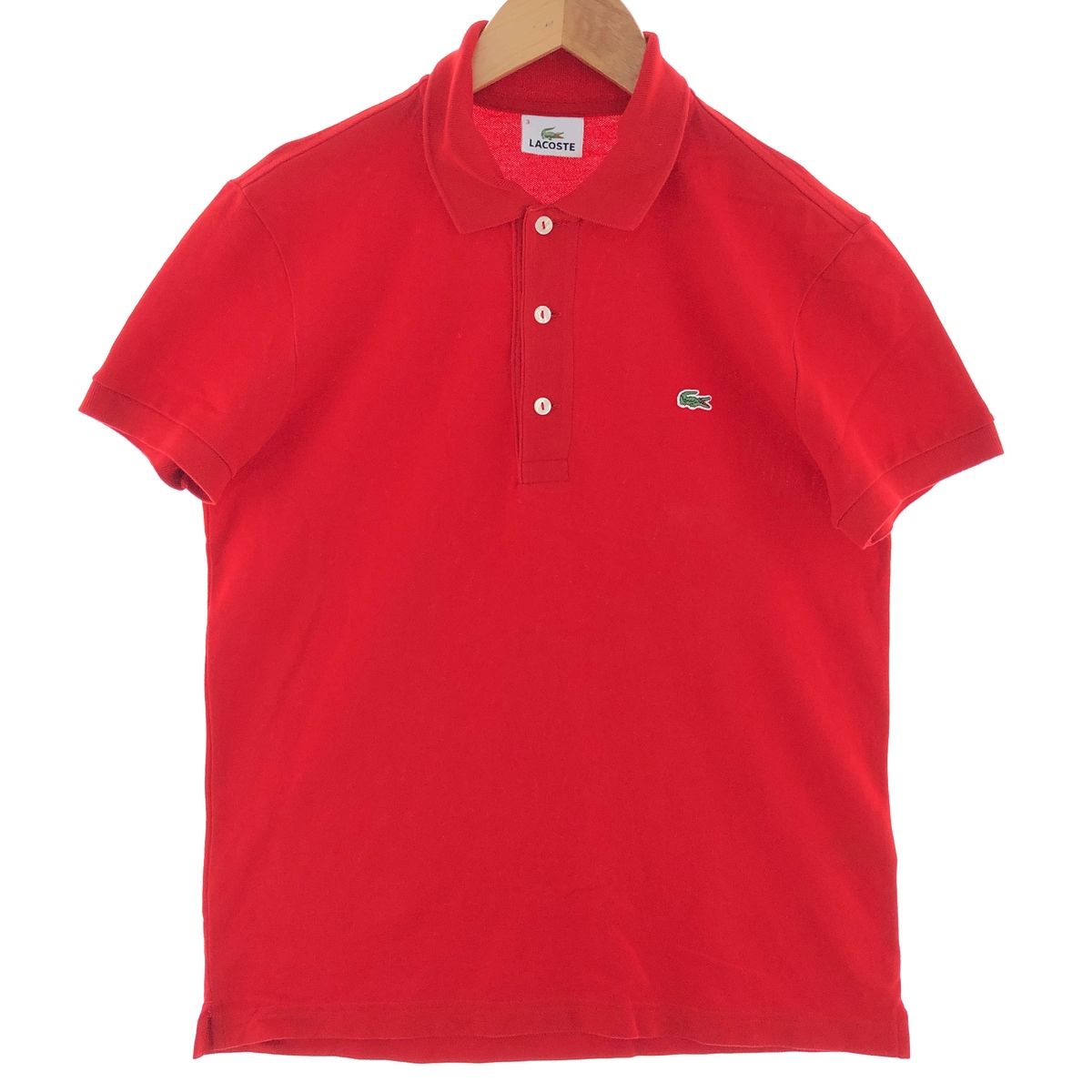 古着 ラコステ LACOSTE 半袖 ポロシャツ 3 メンズS/eaa382056