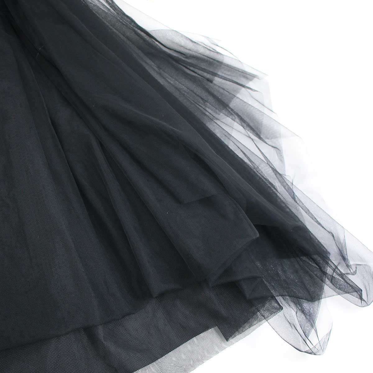 noir kei ninomiya ノワール ケイ ニノミヤ 23AW ニット切替チュール