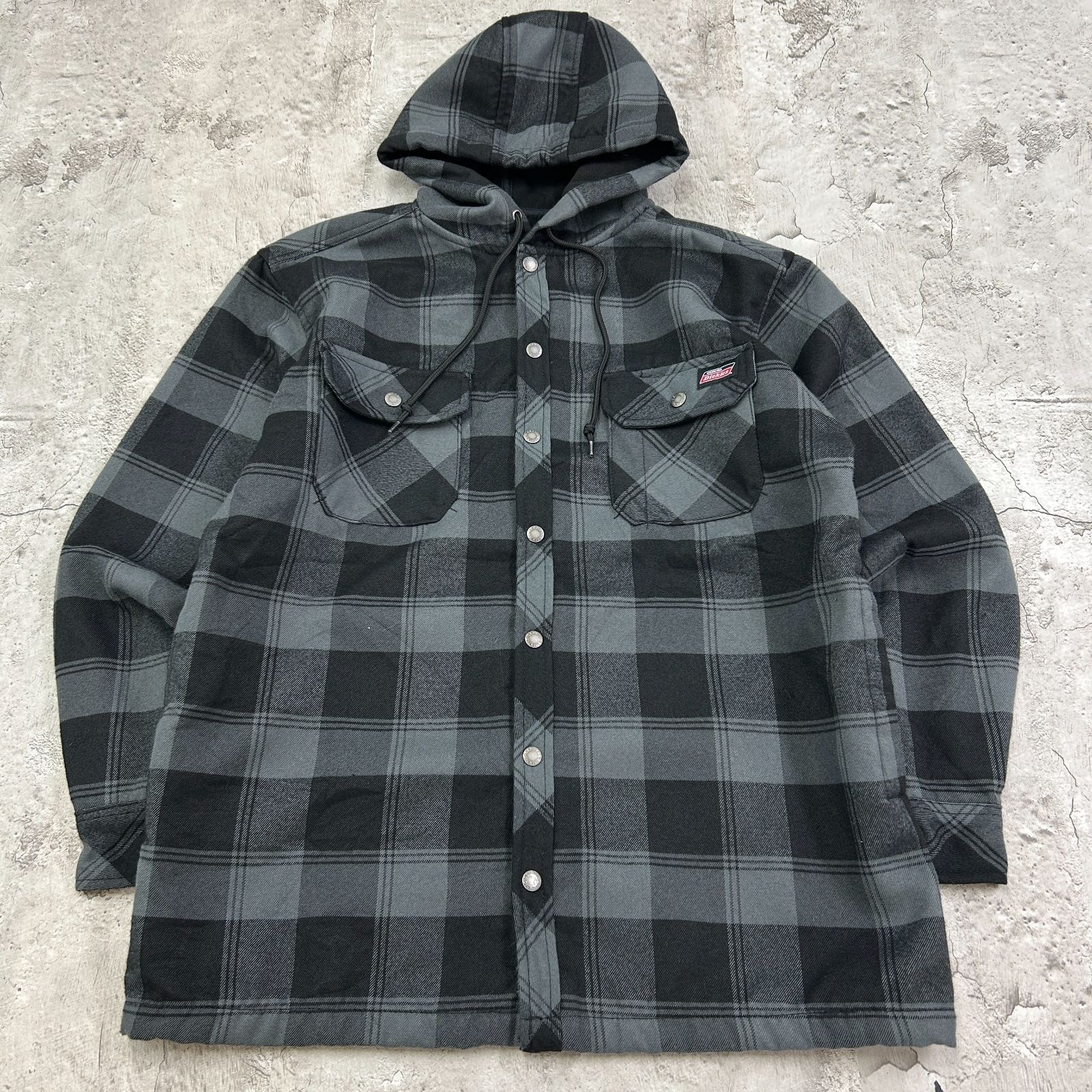 Dickies ディッキーズ フランネルフーデッド フリースライニング 