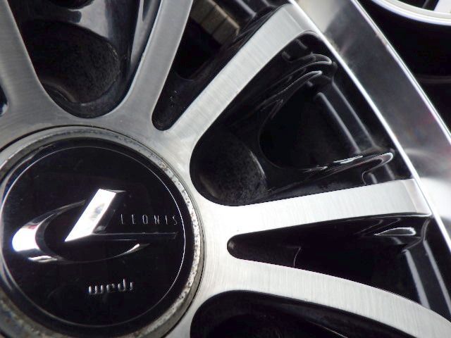 2946 B Weds LEONIS RT ホイール 18x8.0J 5穴 PCD114.3 42 4本 BRIGHTFACE_UK