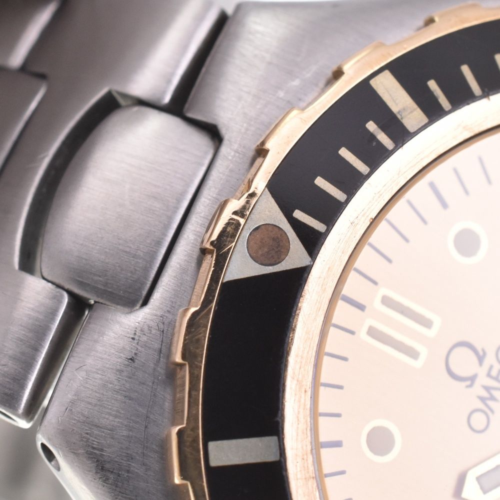  オメガ OMEGA シーマスター プロフェッショナル 200 M デイト YGベゼル クォーツ メンズ J 142654 その他 時計