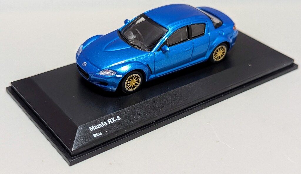 京商 1/64 Mazda RX-8(Blue) 07033 - メルカリ
