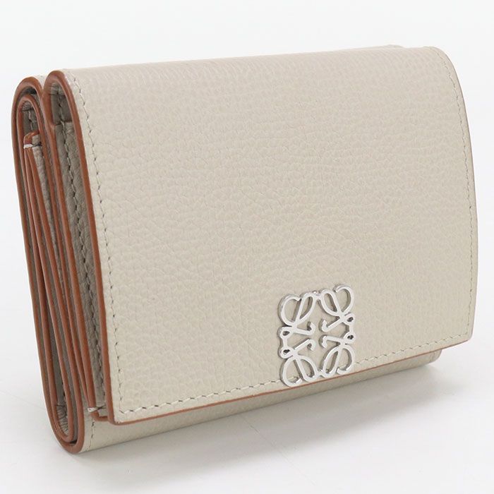 ロエベ バイフォールドコインウォレット 二つ折り 財布 アナグラム  