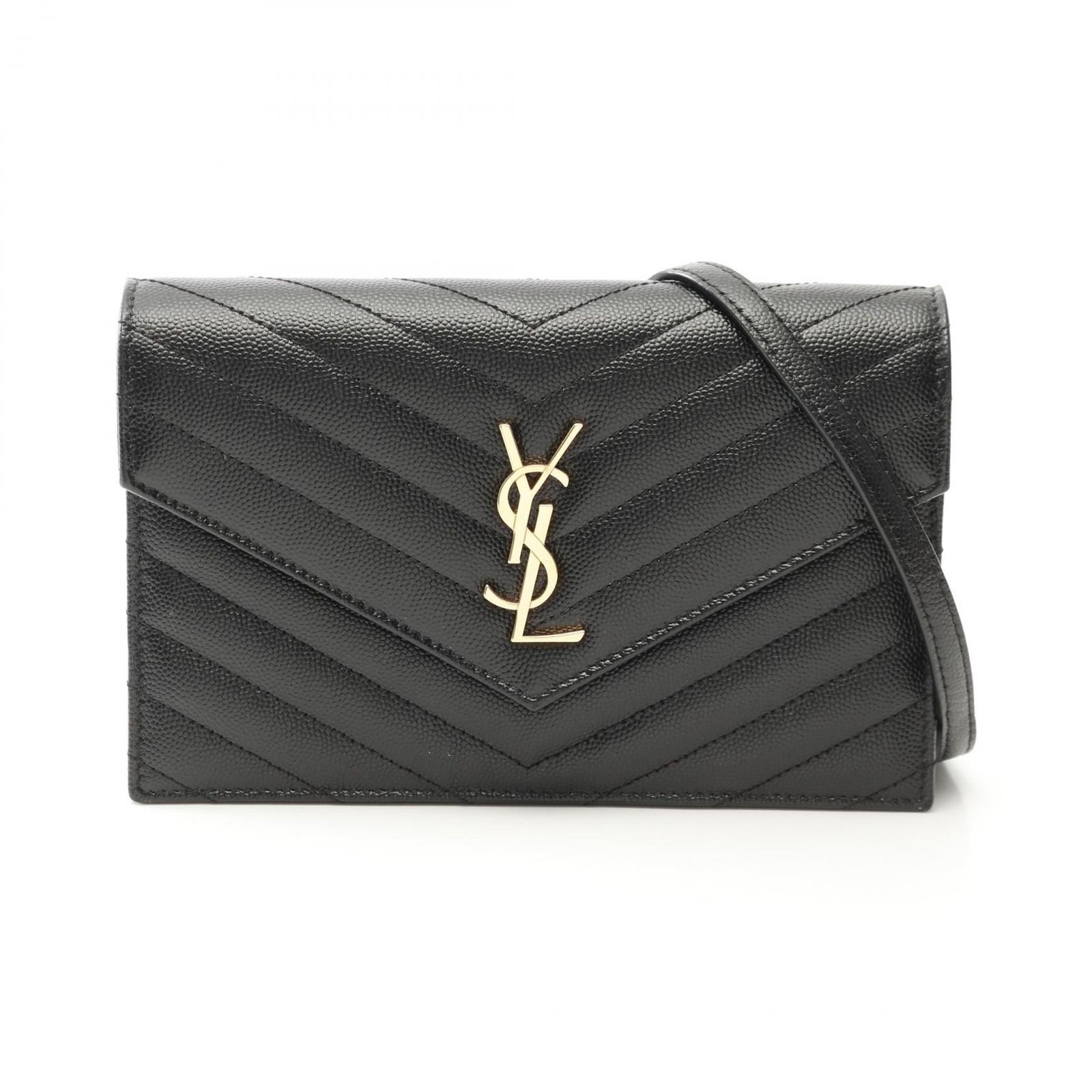 SAINT LAURENT PARIS サンローランパリ モノグラム エンベローブ ショルダーバッグ