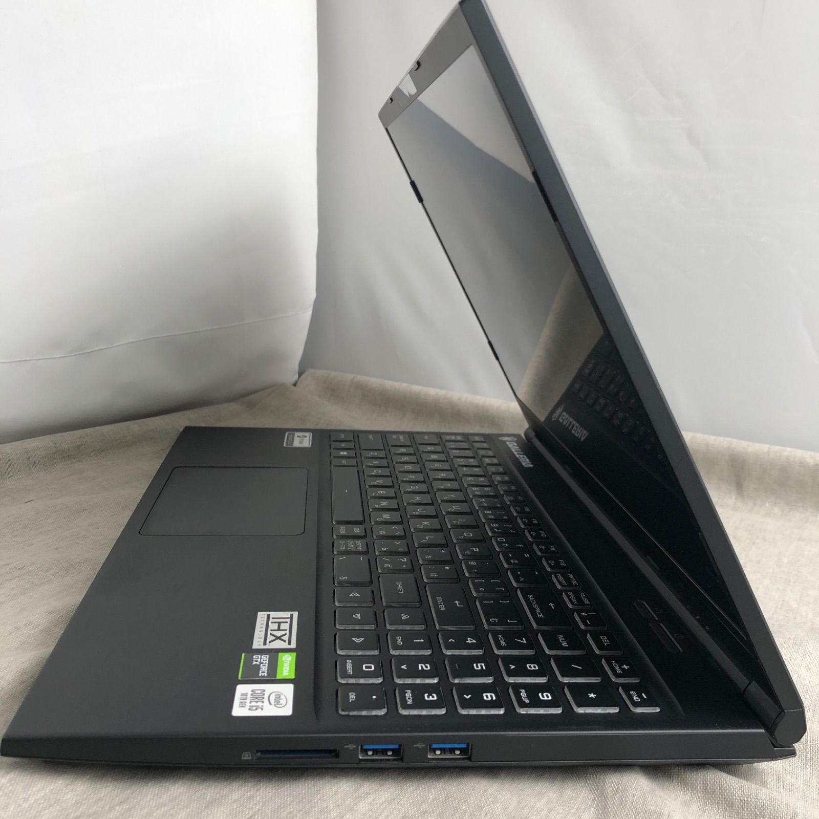 バッテリー良好】ゲーミングノートPC GALLERIA ガレリア GCL1650TGF 