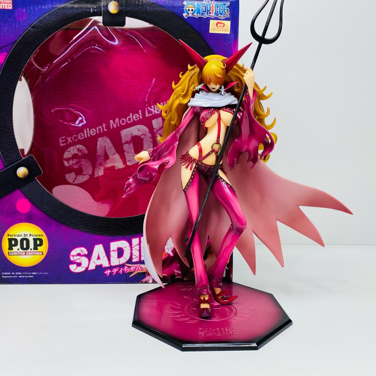 中古 Mega House | メガハウス フィギュア ワンピース サディちゃん P.O.P LIMITED EDITION 2013年製 エクセレントモデル オンラインショップ限定 【702】 中古 Mega House | メガハウス フィギュア ワンピース サディちゃん