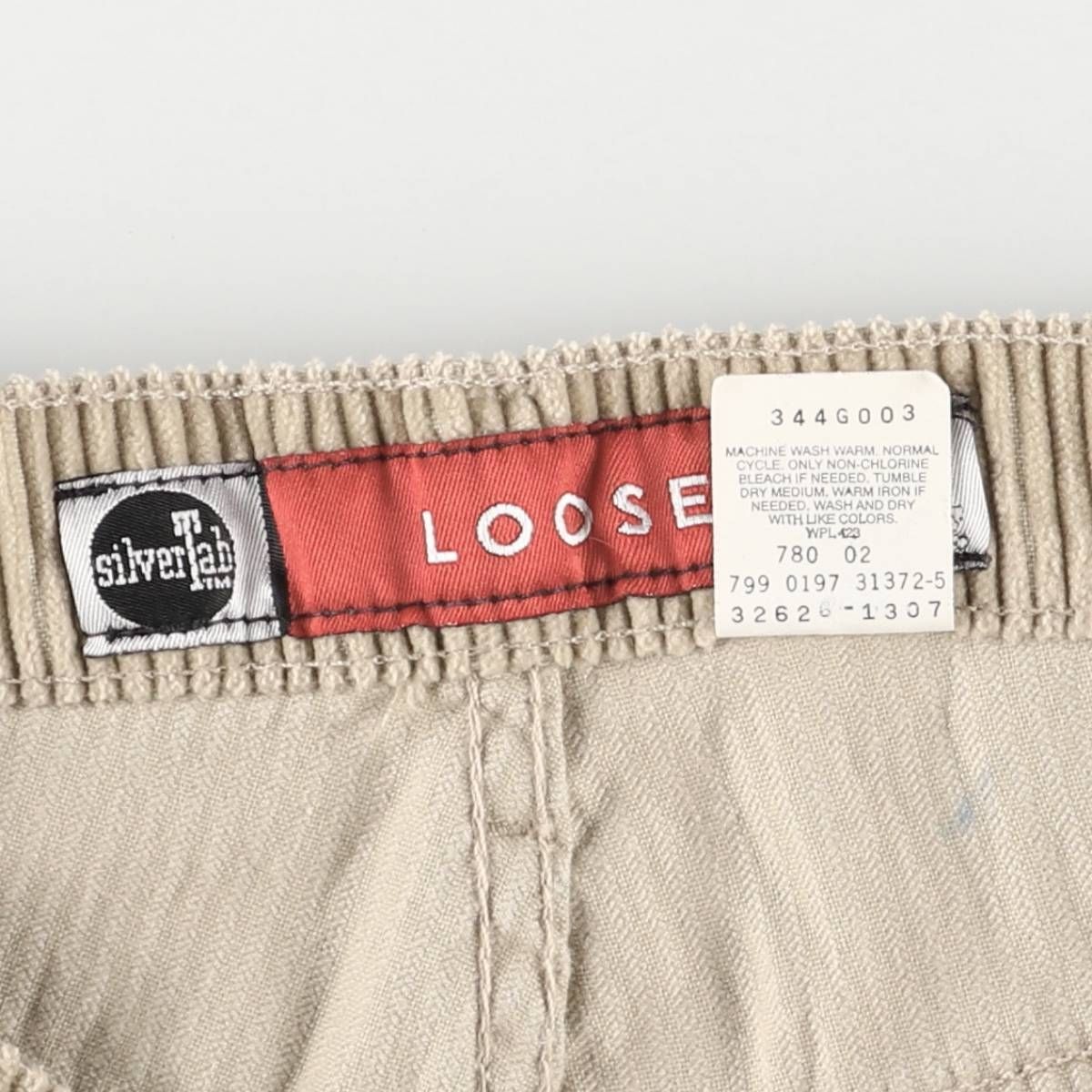 古着 90年代 リーバイス Levi s SILVER TAB シルバータブ LOOSE ルーズ コーデュロイショーツ ハーフパンツ eaa579832 KIN-KAAI_COM