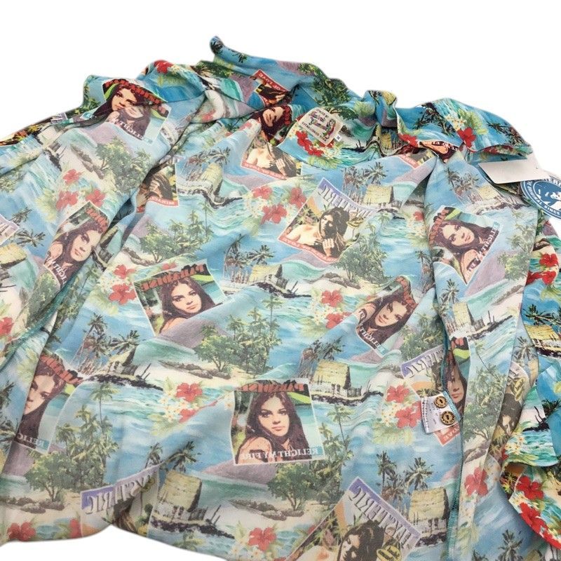 HYSTERIC GLAMOUR【ヒステリックグラマー】レーヨンシャツ 上着 シャツ