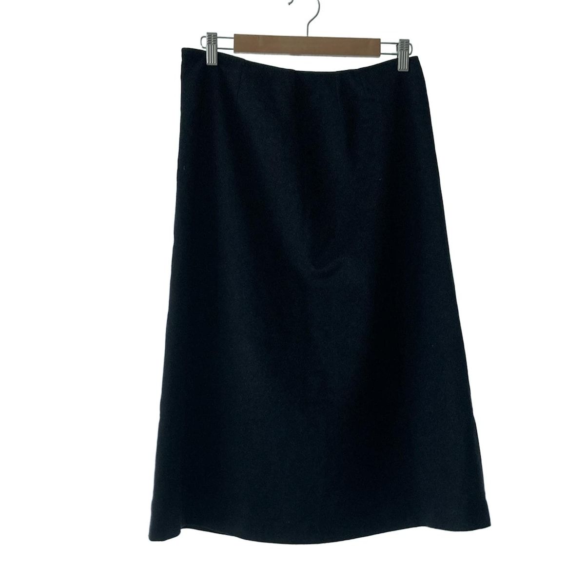 Maxmara 黒ロングスカート エス マックスマーラ S Max Mara S MAX MARA フレアスカート