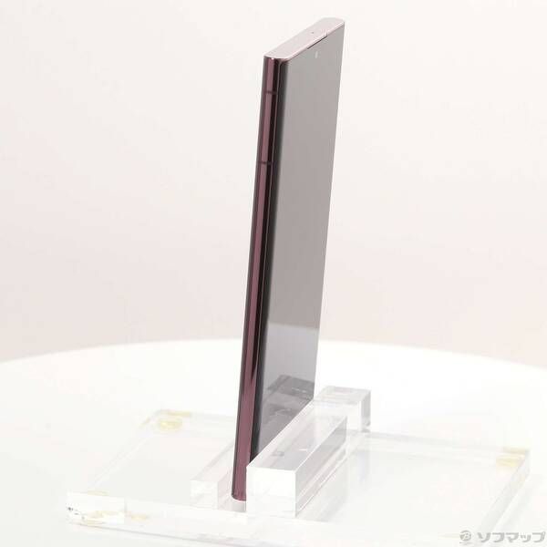 中古品〕 Galaxy S22 Ultra 256GB バーガンディ SC-52C docomo SIM