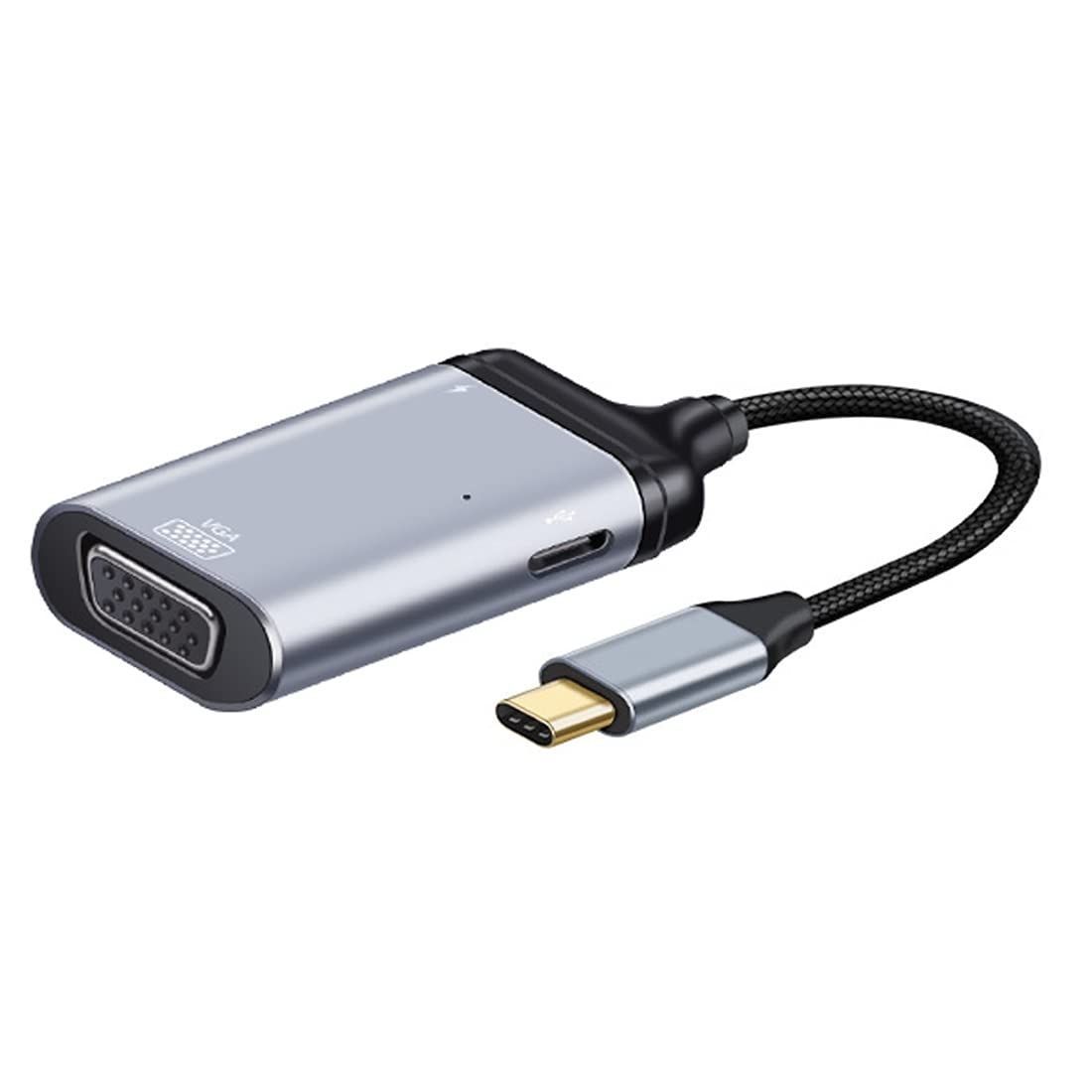 在庫処分】コンバーター HDTV RGB アダプター VGA 60hz - 1080P C Type Type C C メス USB PD