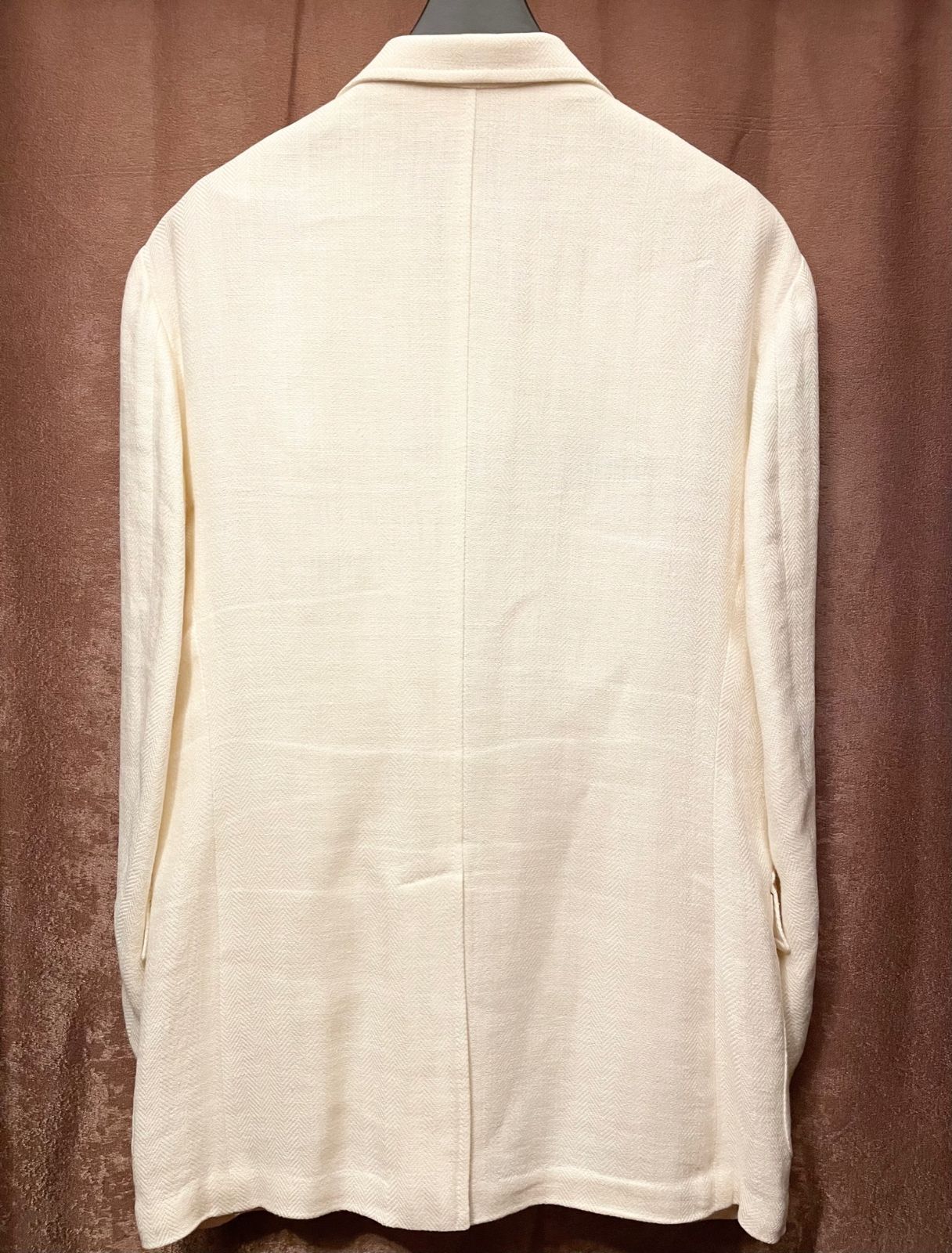 MADE IN ITALY製 Polo by Ralph Lauren リネンテーラードジャケット 