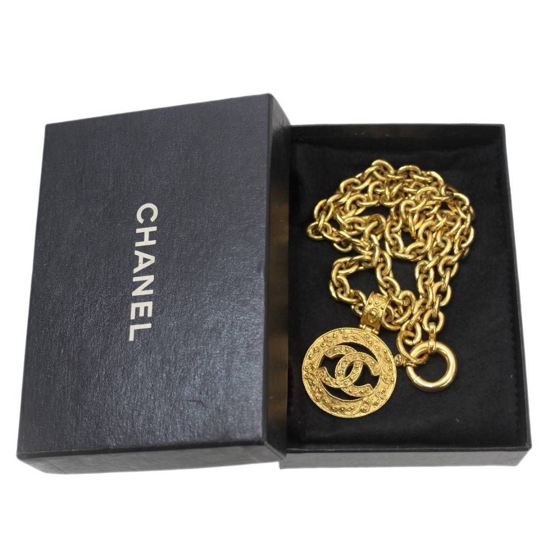 CHANEL/シャネル ヴィンテージ ネックレス ゴールド 首周り：約65cm ES