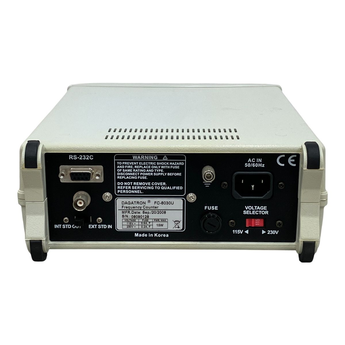 DAGATRON 8030U デスクトップ型周波数カウンター 周辺機器