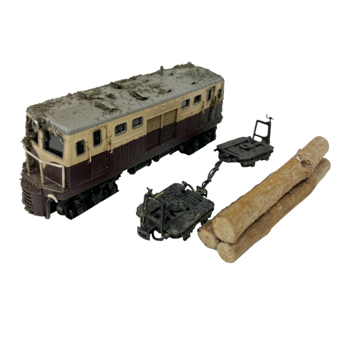 モデルワーゲン 木曽の酒井製ボギーDL スポンジ癒着鉄道模型 Hoe ジャンク O10495125