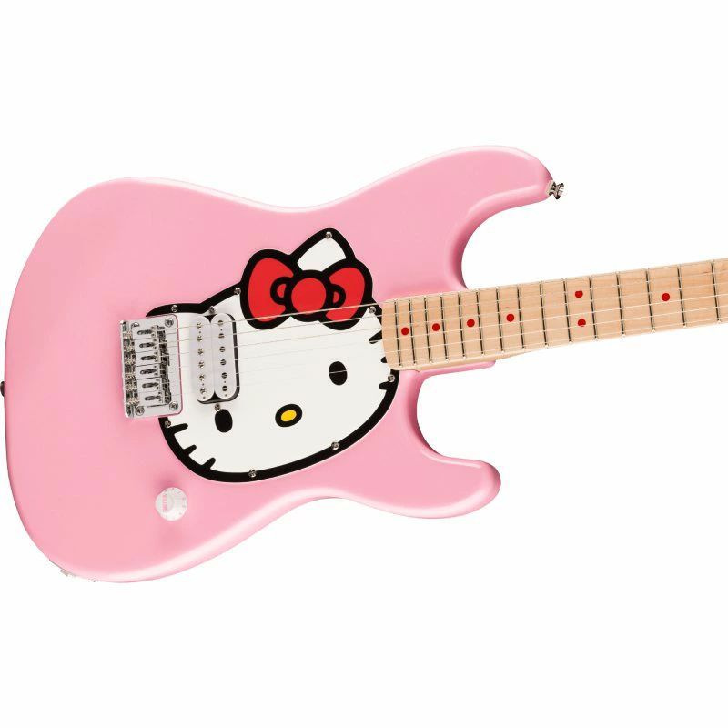 Squier by Fender Limited Edition Hello Kitty Pink