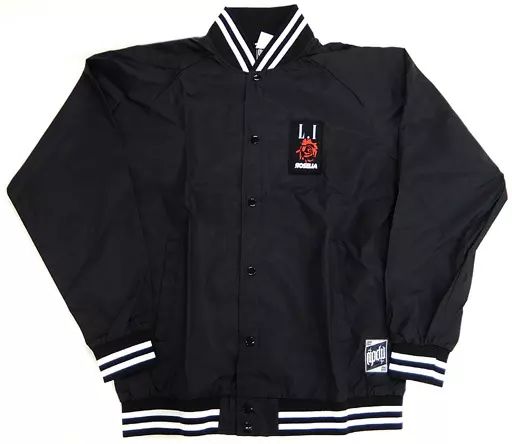 【バンドリ!×ゲキクロ 】RIP DESIGN WORXX×今井リサ　スタジャン 中古】衣類 今井リサ×RIP DESIGN WORXX ジャケット ブラック L