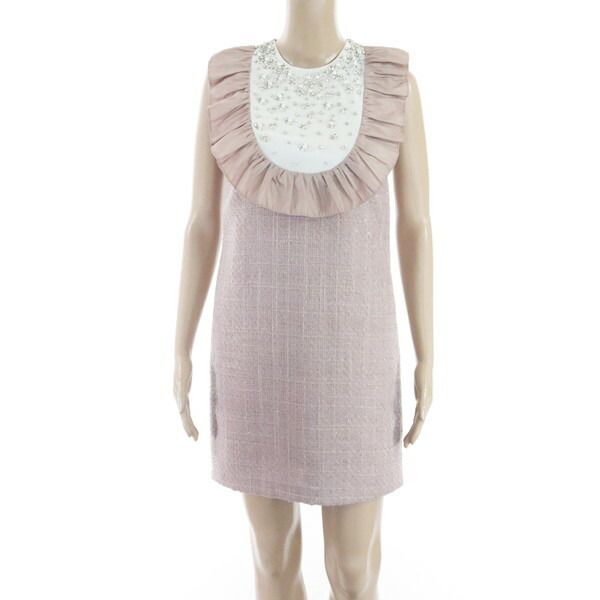 ELISABETTA FRANCHI ノースリーブワンピース 40 90%OFF 新品