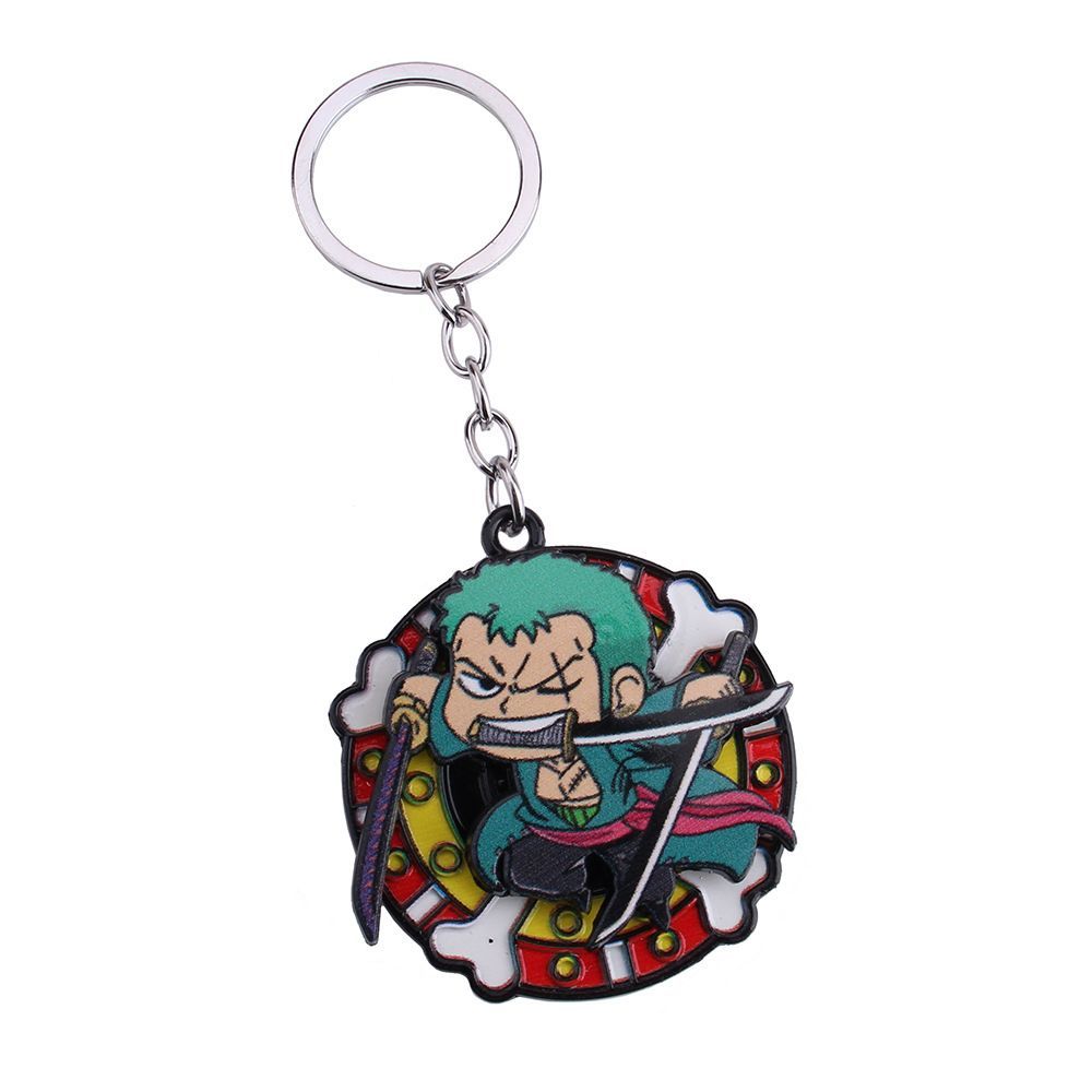 ONE PIECE】 ワンピース キーホルダー メタル 6個セット ルフィ