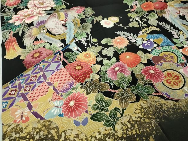 平和屋本店□極上 お引きずり・お引き摺り・引き振袖 和装 結婚式 舞妓  