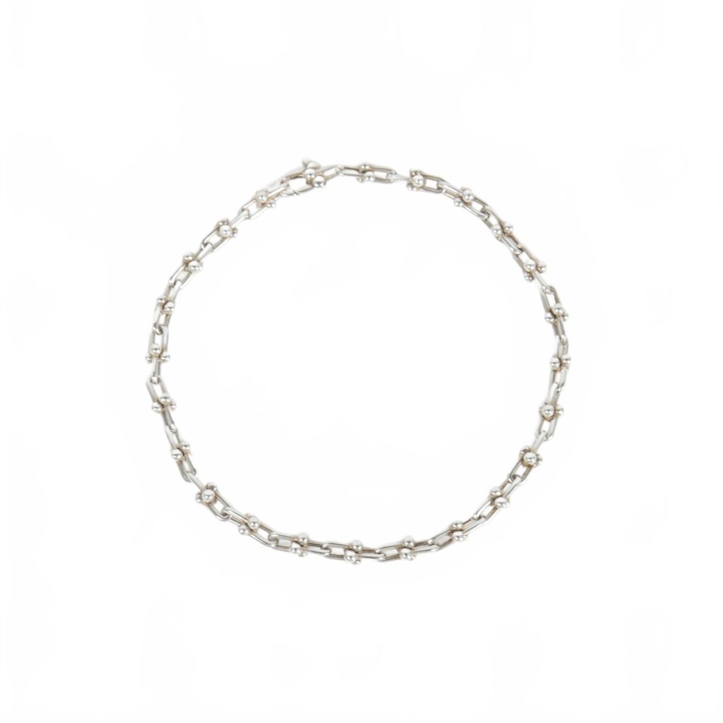 h152 美品 希少 ティファニー ナイフエッジ ツイスト バングル 925