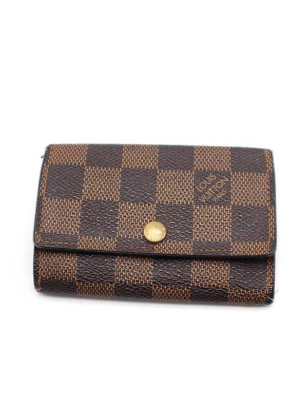 LOUIS VUITTON ルイヴィトン ミュルティクレ6 ダミエ 6連キーケース ブラウン  N62630 CT0026