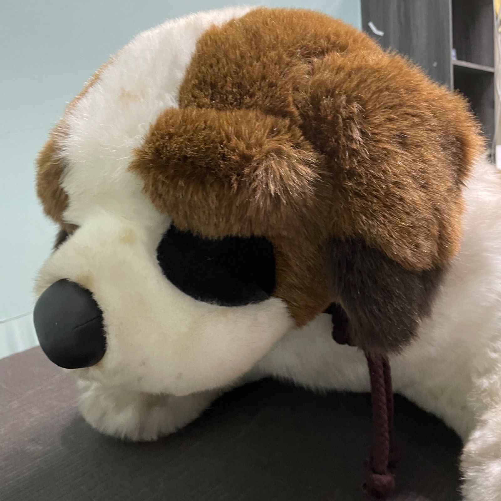 ♭ 特大 大型 ぬいぐるみ 犬 セントバーナード 人形 マスコット 置物