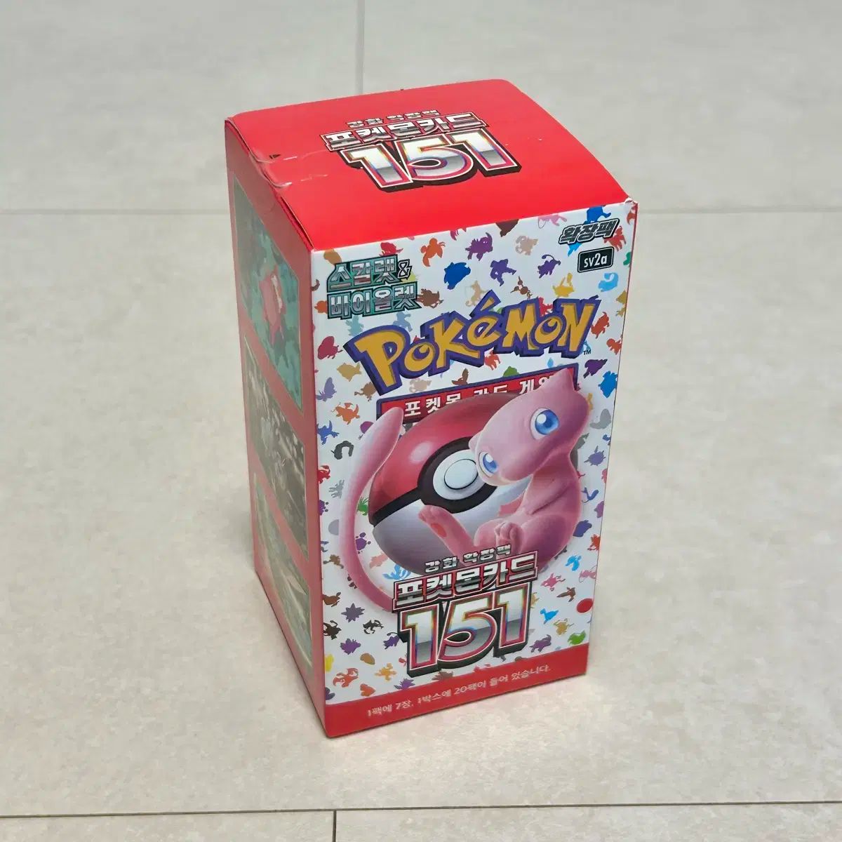 151 の箱 ポケモンカード