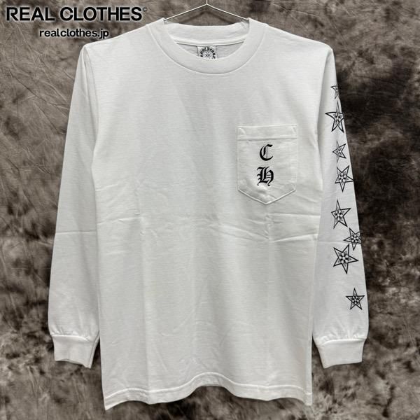 CHROME HEARTS 長袖Tシャツ ホワイト 楽天市場】CHROME HEARTS CHROME HEARTS NECKLOGO LONG SLEEVE T